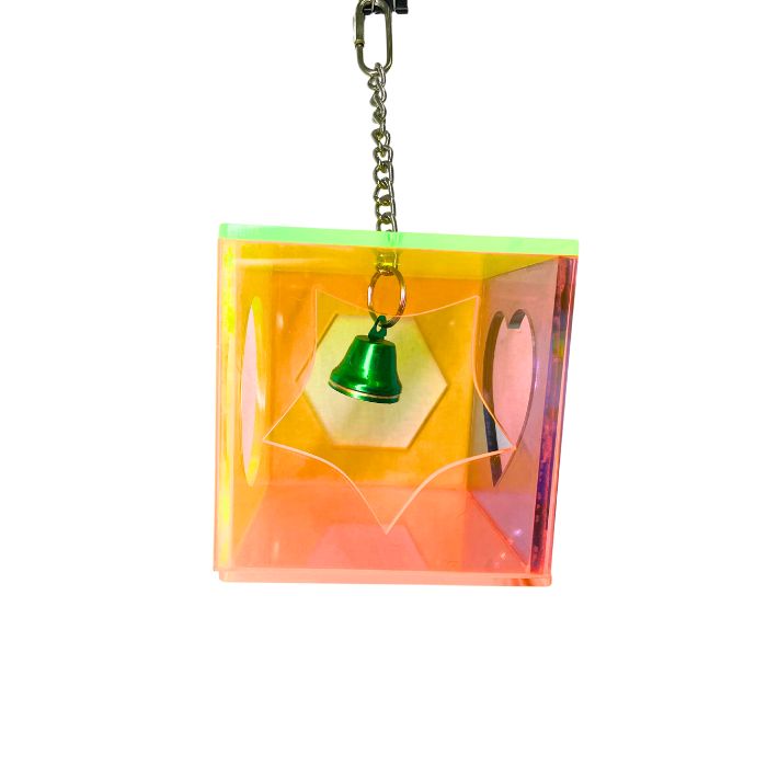 MyBestFriend Acrylic Cube with Bell
