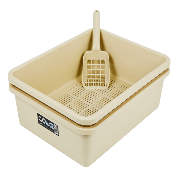 CatMate 3 Piece Sieve Litter Tray