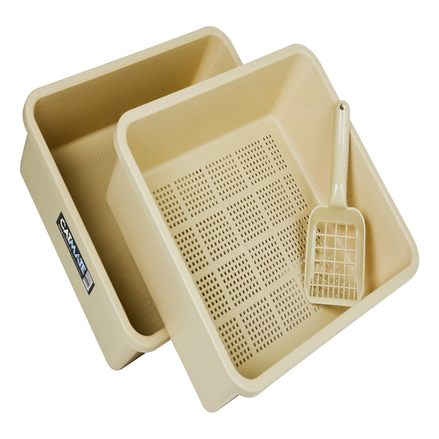 CatMate 3 Piece Sieve Litter Tray