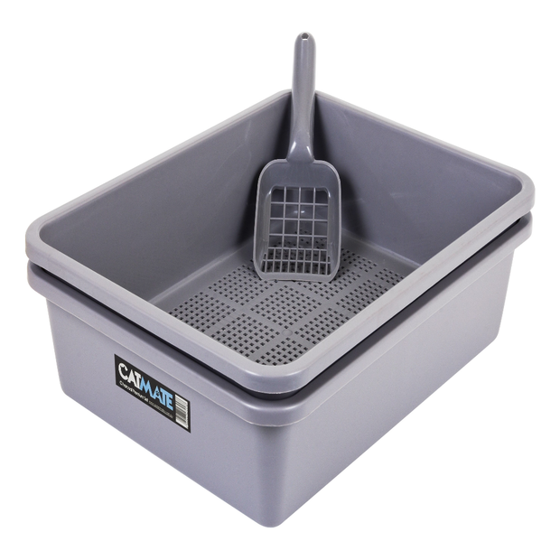 CatMate 3 Piece Sieve Litter Tray