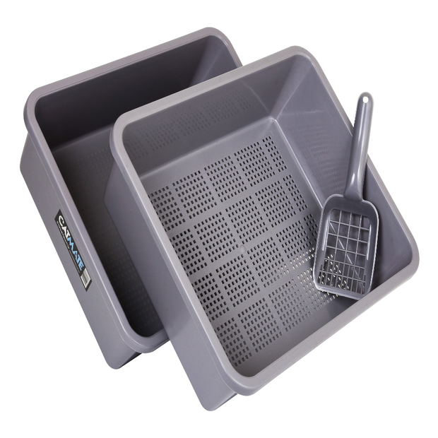 CatMate 3 Piece Sieve Litter Tray