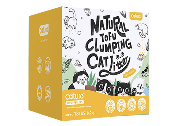 CATURE Tofu Clumping Cat Litter – Upmarket Pets Melbourne