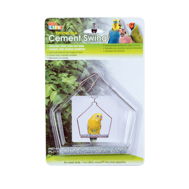 Penn Plax Cement Swing With Wire Frame