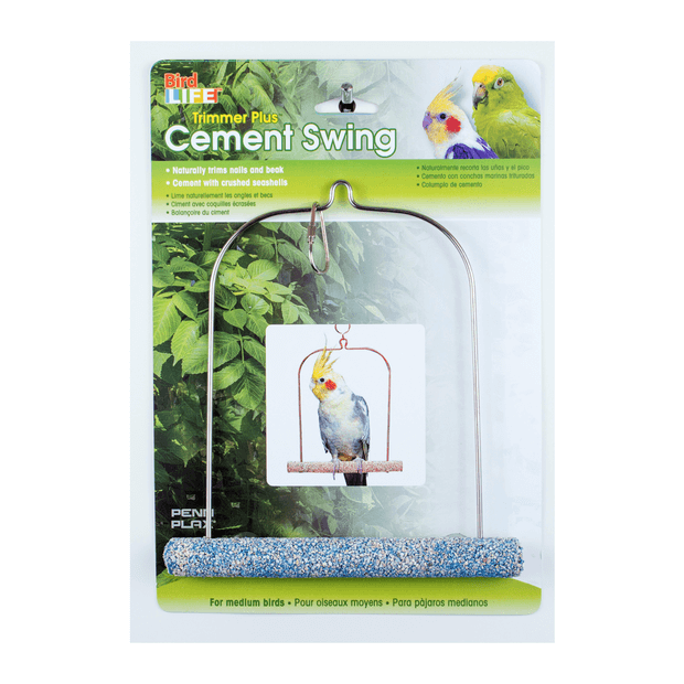 Penn Plax Cement Swing With Wire Frame