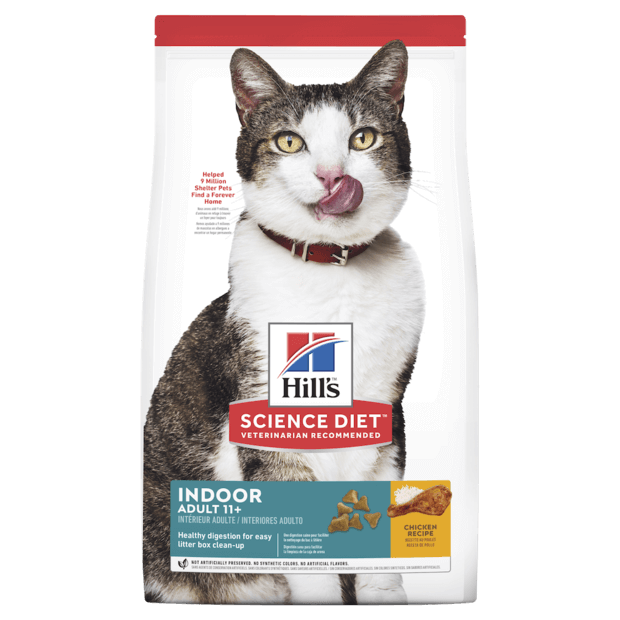 Upmarket Pets | Hills Science Diet Cat Adult 11+ Indoor Dry Cat Food