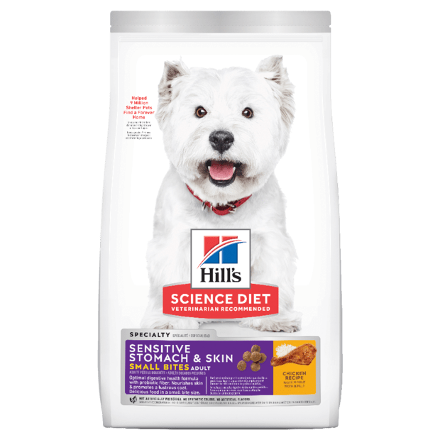 Hills Science Diet Dog Adult Sensitive Stomach & Skin Small Bites