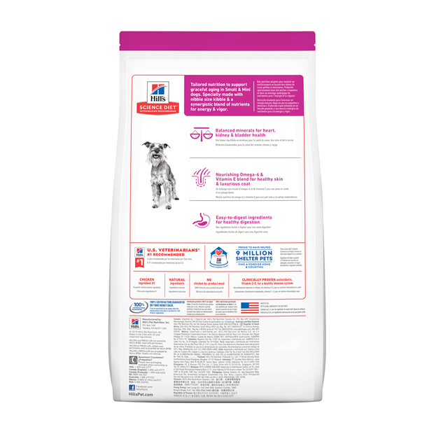 Hills Science Diet Dog 7+ Small Paws