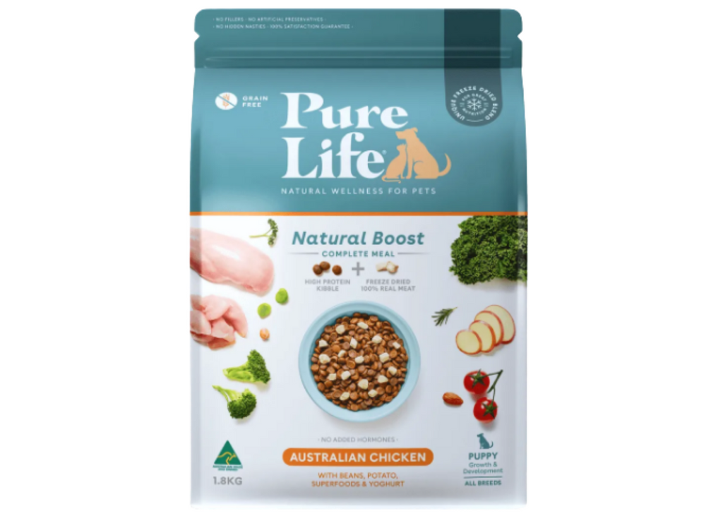 Pure Life Natural Boost Dog Puppy Chicken