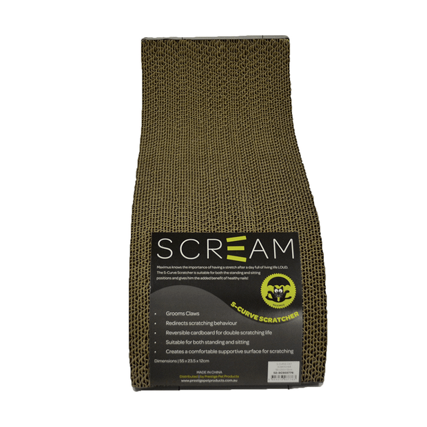 Scream S-Curver Cat Scratcher