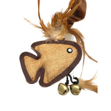 Envipets Natural Cat Toy with Bungee