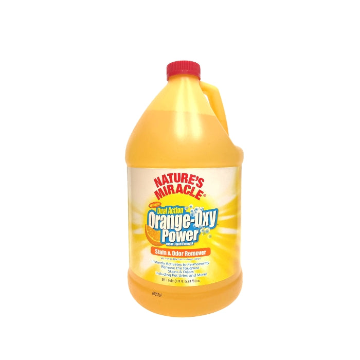 Nature's miracle orange oxy stain & odor outlet remover