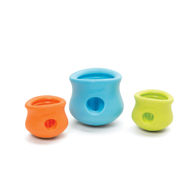 West Paw Toppl Treat Dispenser Green