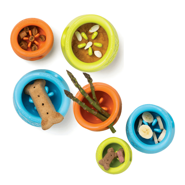 West Paw Toppl Treat Dispenser Blue