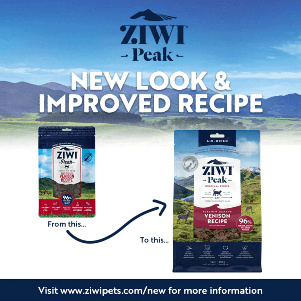 Ziwi Peak Cat Air Dried Venison Upmarket Pets Melbourne