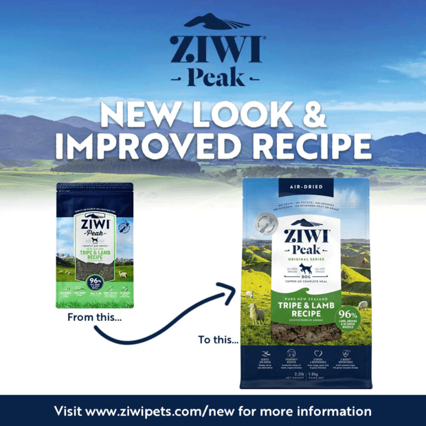 Ziwi Peak Dog Air Dried Tripe & Lamb