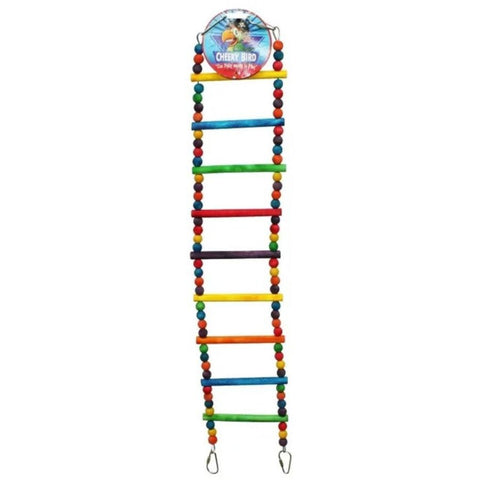 Cheeky Bird 9 Step Ladder With Beads