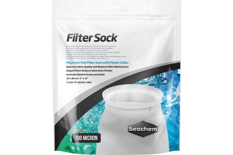 Seachem Filter Sock 250 Micron Mesh 10x30cm