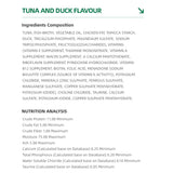 FOOD CHAIN Tuna & Duck Recipe Wet Cat Food 80g