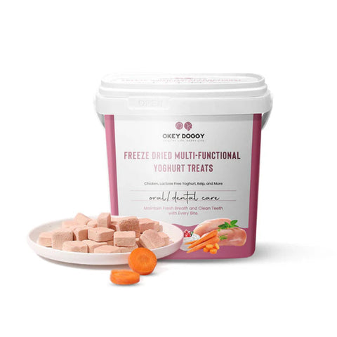 OKEY DOGGY Freeze Dried Oral & Dental Care Multifunctional Yoghurt Pet Treats