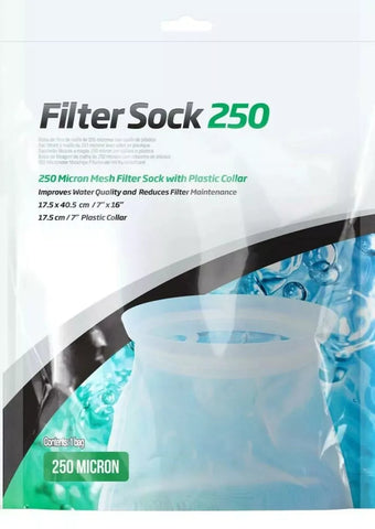 Seachem Filter Sock 250 Micron Mesh 17.5x40.5cm