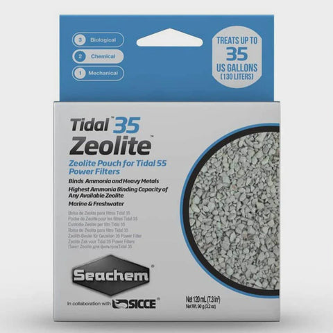 Seachem Tidal 35 Zeolite 120ml bagged