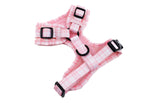 Pablo & Co Adjustable Harness Pink Houndstooth