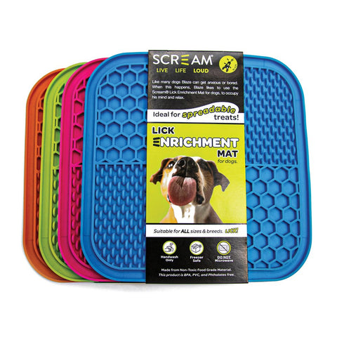 Scream Enrichment Lick Mat