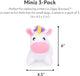 ZippyPaws MINIZ UNICORN 3 Pack