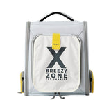 PETKIT Breezy X ZONE Pet Carrier - Grey Yellow