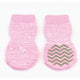 ZEEZ HYDROPHOBIC NON-SLIP PET SOCKS PINK Large 3.5x9cm