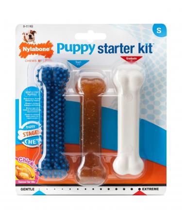 Nylabone Puppy Starter Kit 3 Pack 47gm