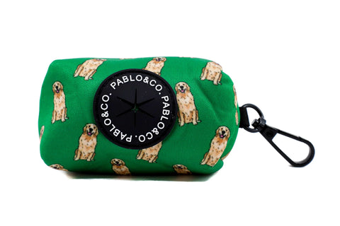 Pablo & Co Poop Bag Holder Golden Retriever