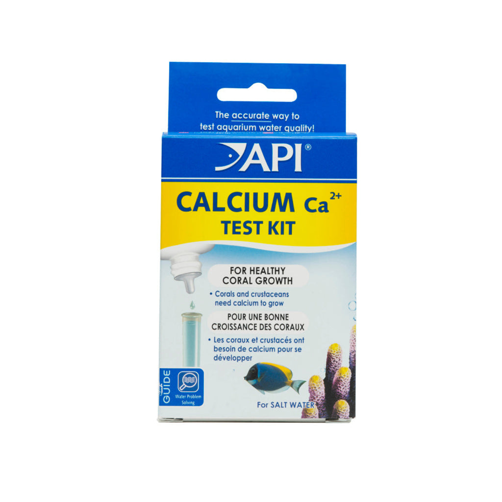 API Calcium Test Kit box for reef and saltwater aquariums