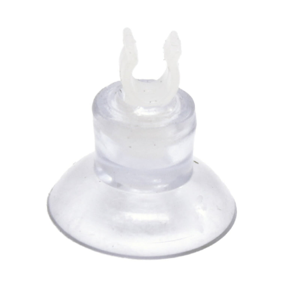 Airline Suction Cup aquarium airline holder – suction cup clip for holding standard 4mm airline tubing against aquarium glass to keep tank neat and tidy