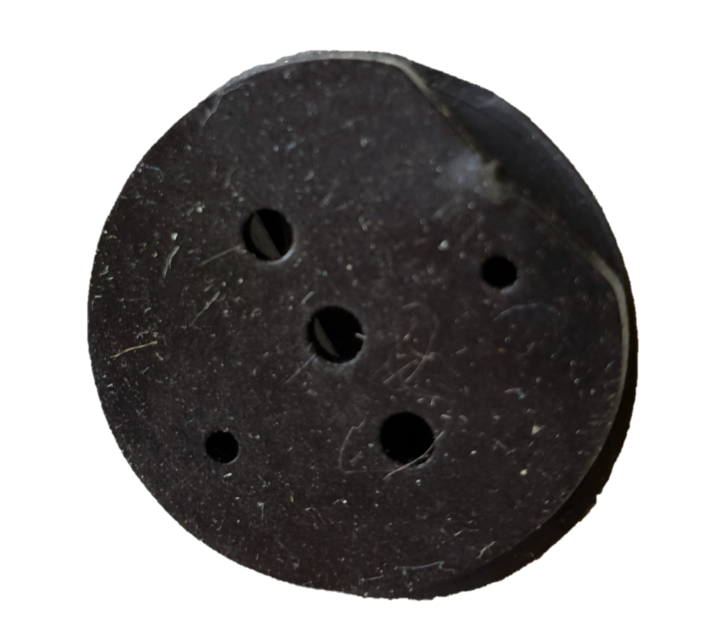Aqua One black rubber replacement diaphragm for Stellar 110 / S-20 air pump
