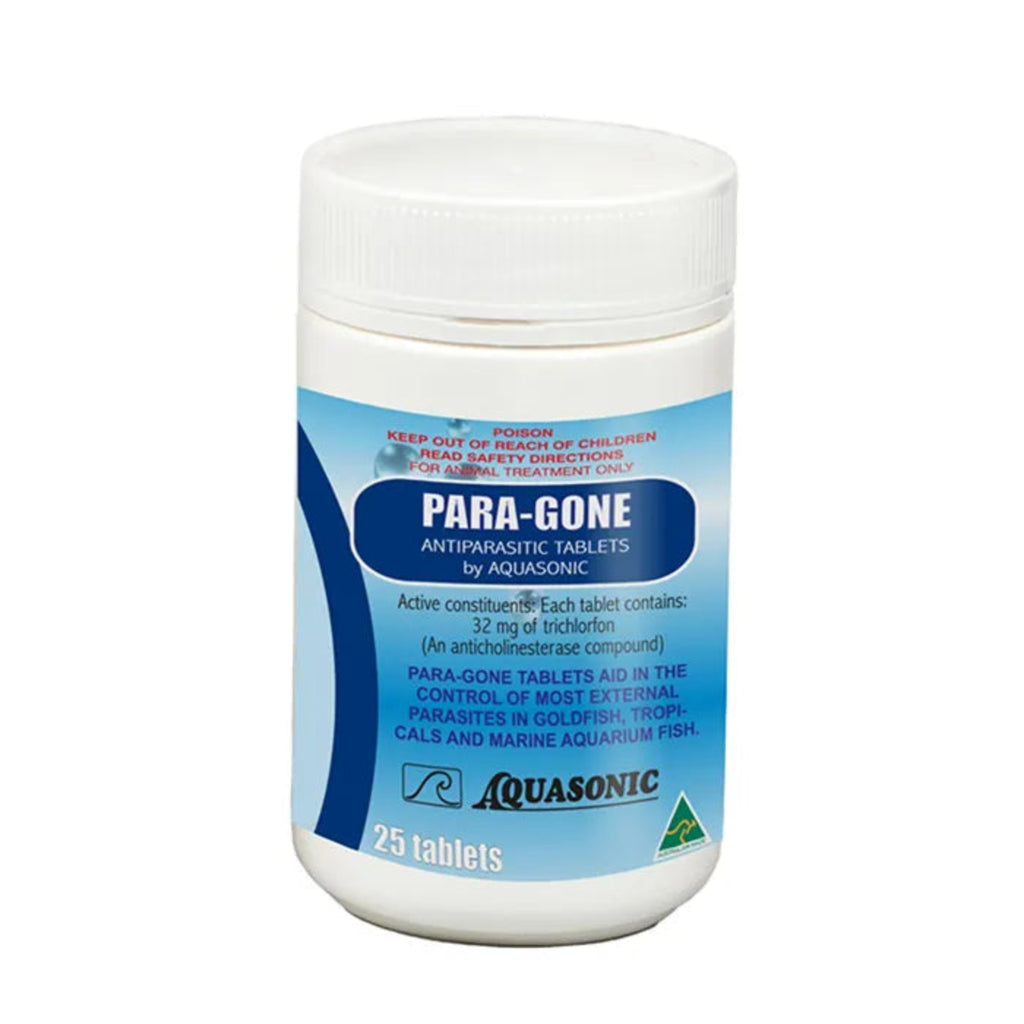 Aquasonic Para-Gone anti-parasitic tablets for freshwater and marine aquarium fish