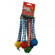 Birdie Tubes with Pom Poms