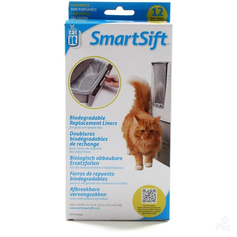 Catit Smartsift Replacement Bags Base Bin (12)