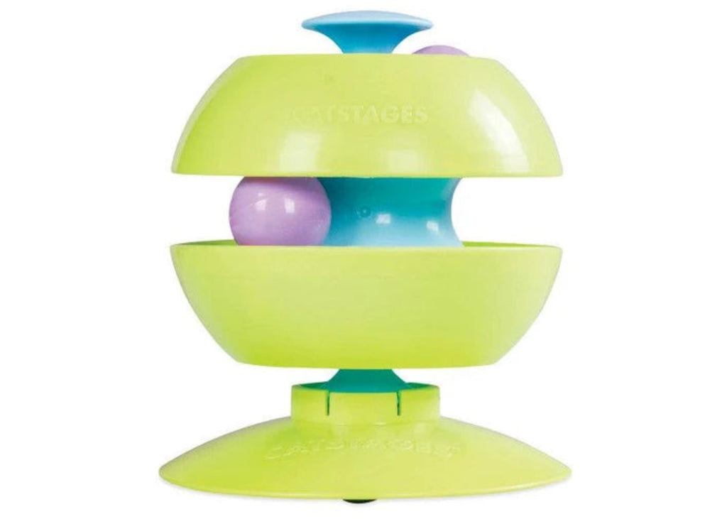 Catstages Twist-A-Ball Track convertible interactive ball track cat toy
