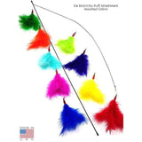 Go Cat - Da Bird Refill  Kitty Feather Puff Wand Attachment