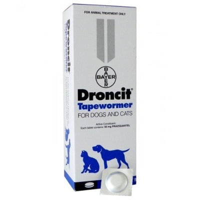 Droncit Tapeworm Tablets Cat & Dog