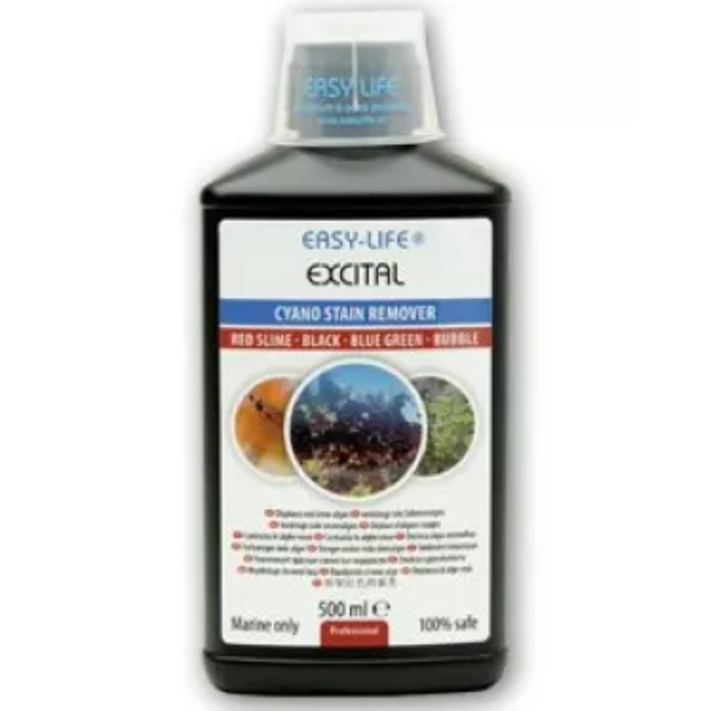 Easy-Life Excital 500mL marine aquarium cyanobacteria red slime algae treatment
