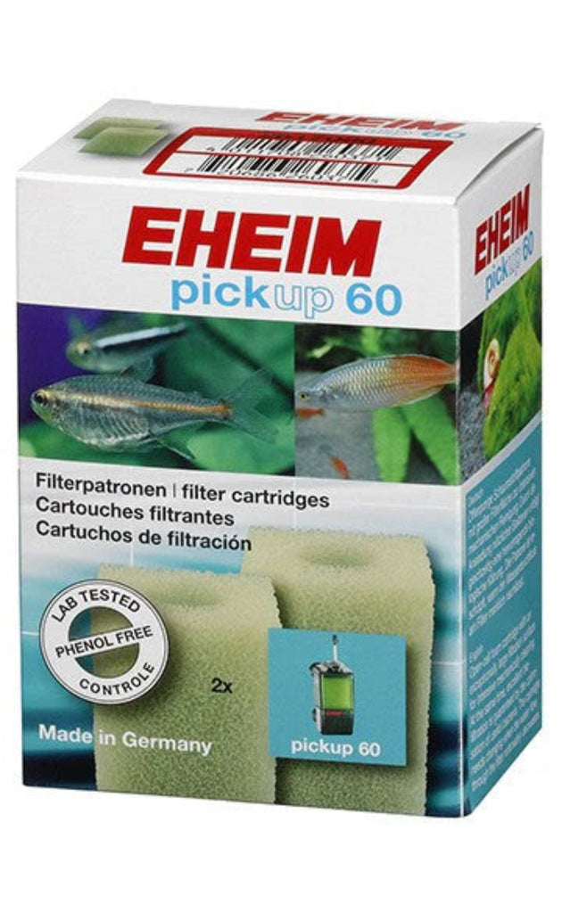 Eheim Filter Cartridge 2617080 2 pack for pickup 60 Type 2008 aquarium filter