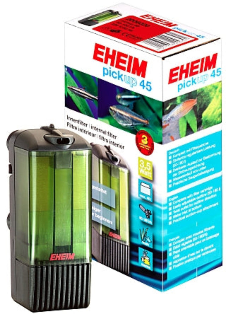 Eheim Pickup 45 internal aquarium filter model 2006 – compact 45L internal filter with rotatable outlet nozzle for freshwater and marine aquariums