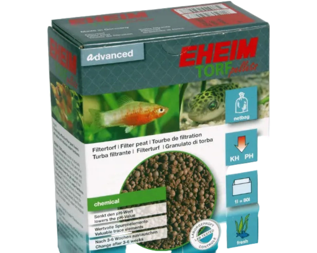 Eheim TORFpellets peat filter media for lowering aquarium pH and water hardness