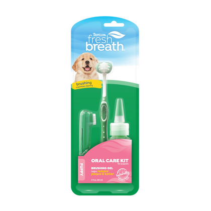 Upmarket Pets & Aquarium | Tropiclean Fresh Breath Oral Care Kit for Puppies | Shop pet supplies online