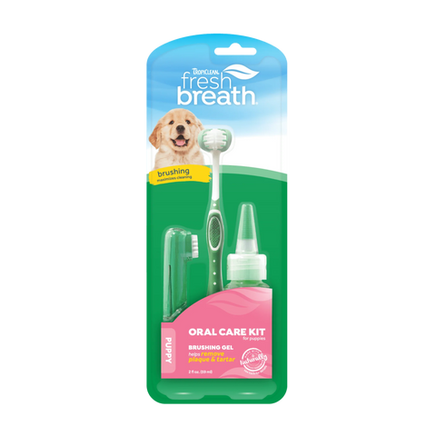 Upmarket Pets & Aquarium | Tropiclean Fresh Breath Oral Care Kit for Puppies | Shop pet supplies online