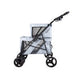Ibiyaya Double Decker Pet Stroller for Multiple Pets