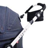 Ibiyaya Cleo Multifunction Pet Stroller & Car Seat Travel System in Blue Jeans