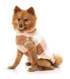 FuzzYard Checkered Teddy Sweater